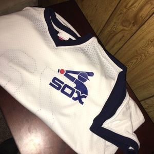 Carlton Fisk Chicago white Sox jersey 1981